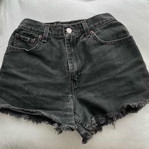 Levi’s, woman’s, shorts, small waist